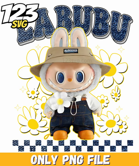 cowboy labubu, labubu character, labubu cosplay - 123SVG Store