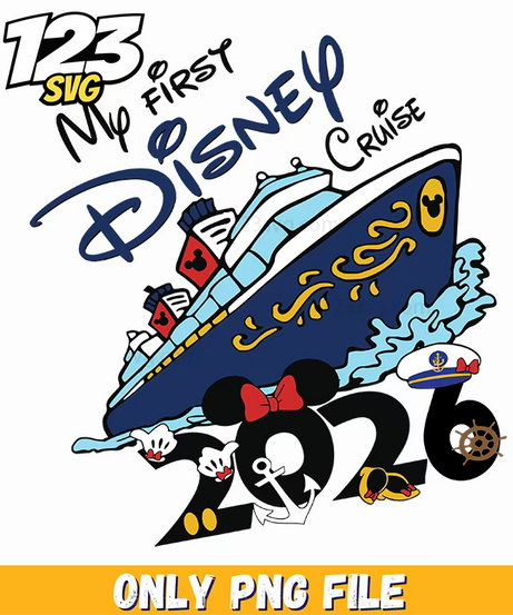 cruise ship disney png, disney cruise ship illustration, disney cruise ship images - 123SVG Store