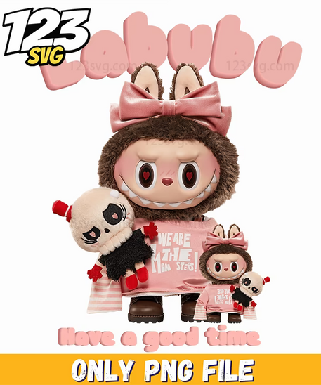 cute doll labubu png, all types of labubu png, cute and funny labubu png - 123SVG Store