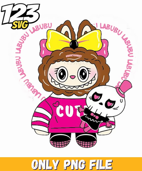 cute emo labubu png, labubu cute, emo labubu png - 123SVG Store