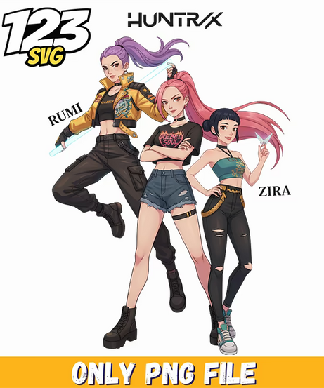 cute kpop png, kpop band design png, korean cartoons png - 123SVG Store