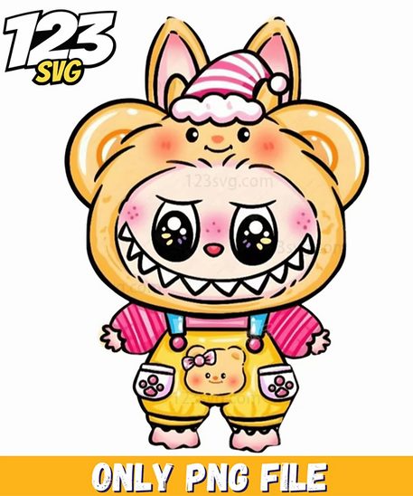 cute pumpkin girl labubu png, labubu cute girl png, labubu png cute girl - 123SVG Store