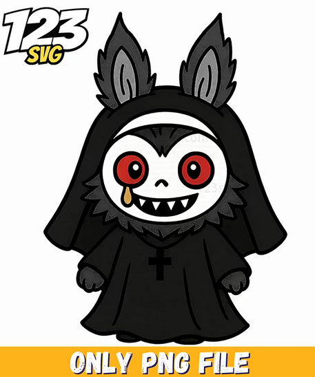 dark gothic bunny png, gothic bunny clip art, bunny png gothic style - 123SVG Store
