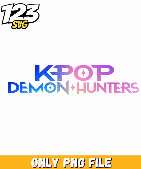demon hunters logo, kpop demon hunters png, kpop demon hunter characters - 123SVG Store
