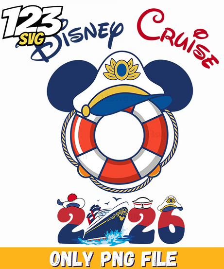 disney cruise clipart png, disney cruise line clip art, free disney cruise vector - 123SVG Store