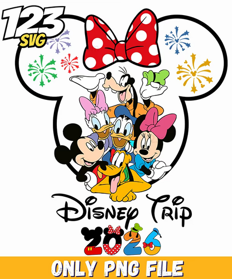 disney family trip shirts 2026 png, disney family vacation shirts, disney summer family t shirts - 123SVG Store