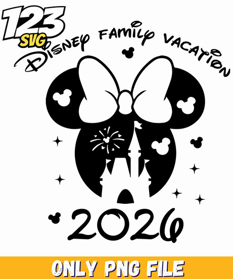 disney family vacation matching shirts 2026 png, disney themed matching family shirts, disney matching family vacation shirts - 123SVG Store