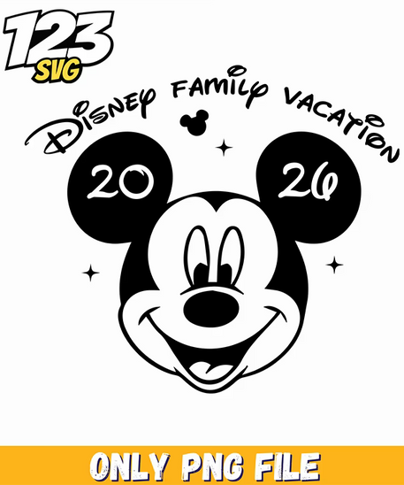 disney family vacation shirt png, disney family vacation shirts, disney family vacation tee - 123SVG Store