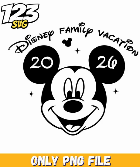 disney family vacation shirt png, disney family vacation shirts, disney family vacation tee - 123SVG Store