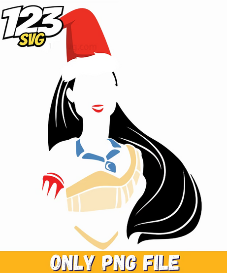disney princess christmas png, disney princess christmas, christmas disney princess - 123SVG Store