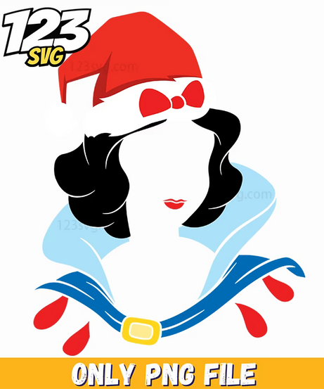 disney princess christmas, disney princesses in christmas movies, christmas disney princess gifts - 123SVG Store