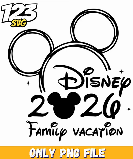 disney trip squad png, disney vacation png, family disney trip - 123SVG Store