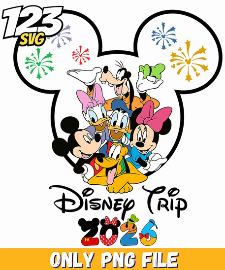 disney vacation shirt 2026 png, disney vacation shirts 2026 for adults, 2026 disney vacation fun shirts - 123SVG Store