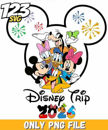 disney vacation shirt 2026 png, disney vacation shirts 2026 for adults, 2026 disney vacation fun shirts - 123SVG Store