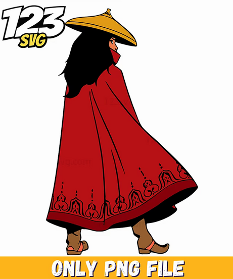 disneys new princess raya, raya from disney, raya the brave - 123SVG Store