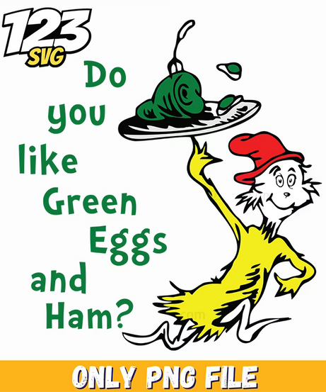 do you like green eggs ham dr seuss png, green derpy logo png, rumi with green huntrix logo png - 123SVG Store