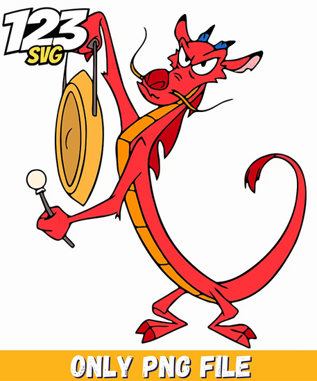 dragon mulan, the legend of mulan, mulan dragon ball - 123SVG Store