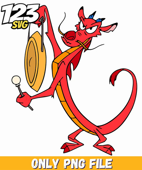 dragon mulan, the legend of mulan, mulan dragon ball - 123SVG Store