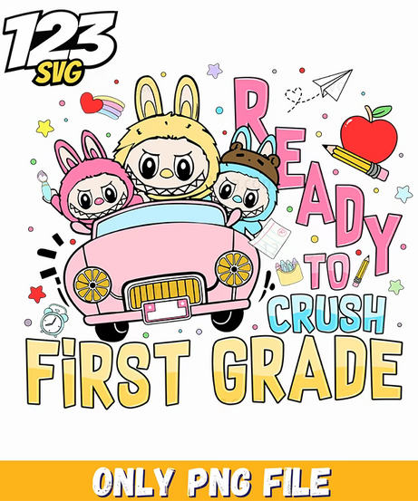 first grade labubu png, labubu png free download, labubu png transparent - 123SVG Store