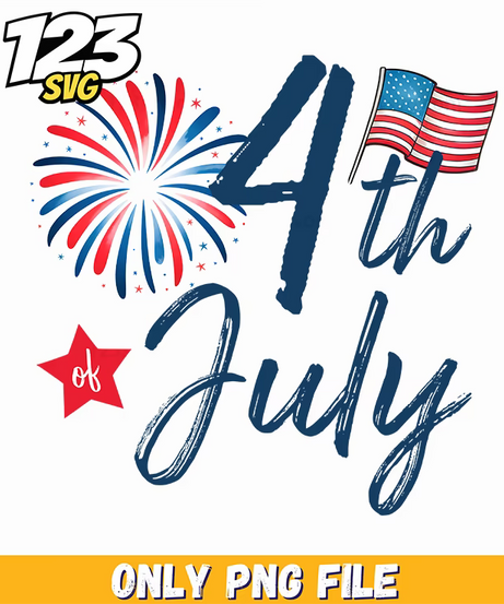 fourth of july classic script fireworks png, 4th of july classic script fireworks png, fourth of july classic script fireworks png - 123SVG Store