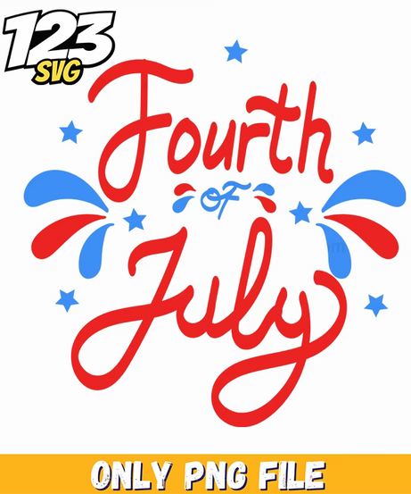 fourth of july sparkler flared font png, american fireworks sparklers, red white blue sparkler font - 123SVG Store