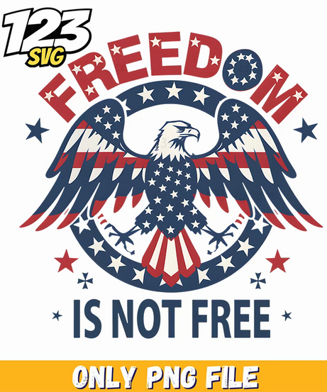 freedom is not free usa png, charlie kirk flashed png, charlie kirk net worth png - 123SVG Store