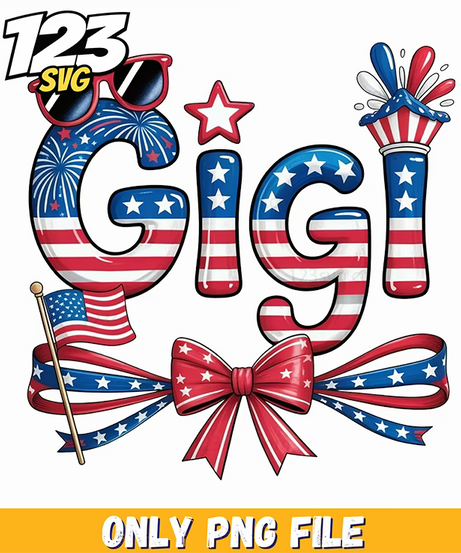 gigi patriotic bow ribbon star sunglasses png, cute minnie mouse png file with heart sunglasses design, patriotic bow ribbon star sunglasses - 123SVG Store