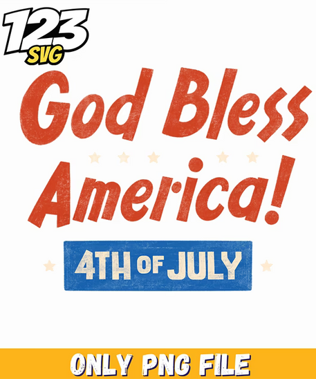 god bless america independence banner png, america independence banner png, cute chibi captain america png - 123SVG Store