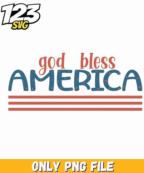 god bless america minimalist underline png, god bless america inspirational easter png, easter png god says i am - 123SVG Store