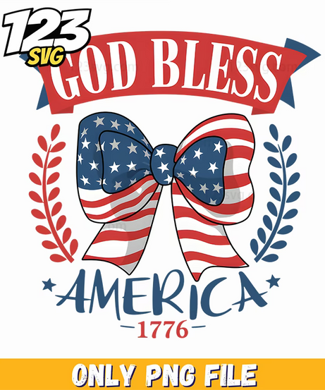 god bless america png, patriotic prayer png, god bless america png - 123SVG Store