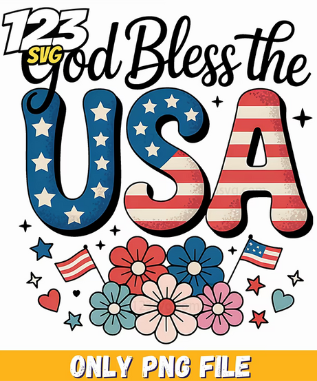 god bless the usa floral sublimation png, easter pocahontas png sublimation, easter princess png sublimation - 123SVG Store