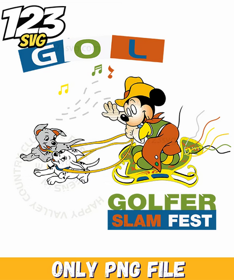 goofy golfer png, free goofy golfer transparent, goofy golfer clipart - 123SVG Store