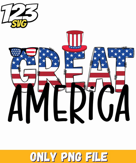great america patriotic uncle sam png, uncle sam png, 4th of july png - 123SVG Store