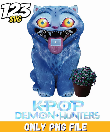 halloween tiger derpy kpop demon hunter png, kpop demon hunters png, derpy funny and cute tiger png - 123SVG Store