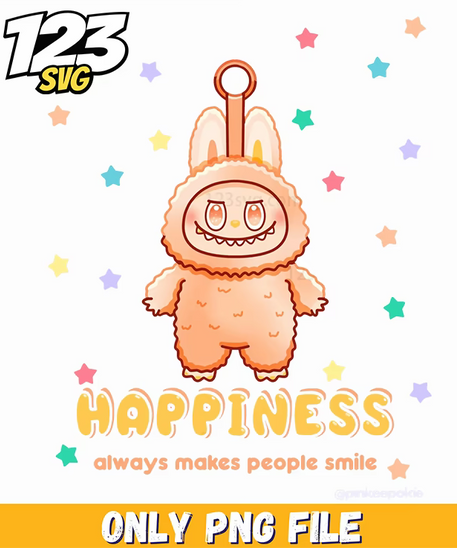 happiness labubu png, labubu png generator, labubu png free download - 123SVG Store