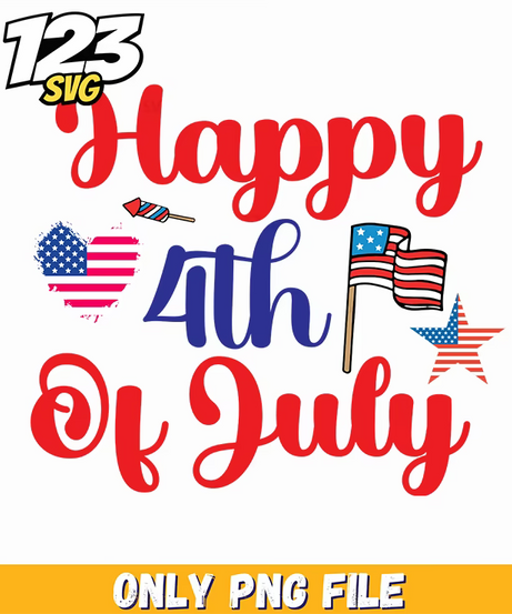 happy 4th of july hearts flags png, 4th of july hearts with flags, july 4th hearts with flags - 123SVG Store