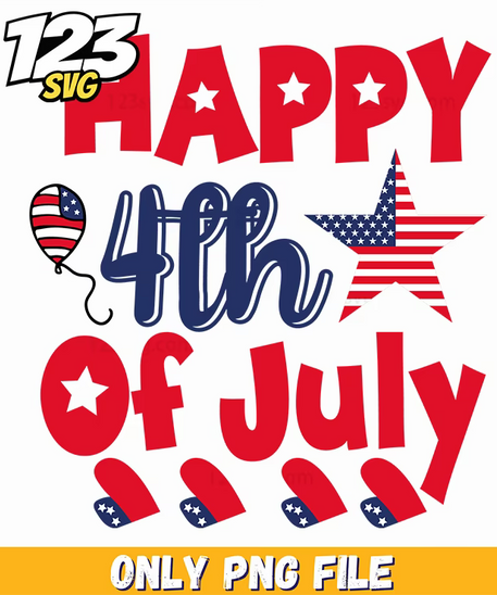 happy 4th of july stars png, fourth of july star patterns, july 4th stars and fireworks - 123SVG Store