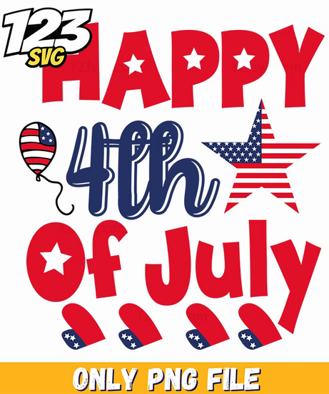 happy 4th of july stars png, fourth of july star patterns, july 4th stars and fireworks - 123SVG Store