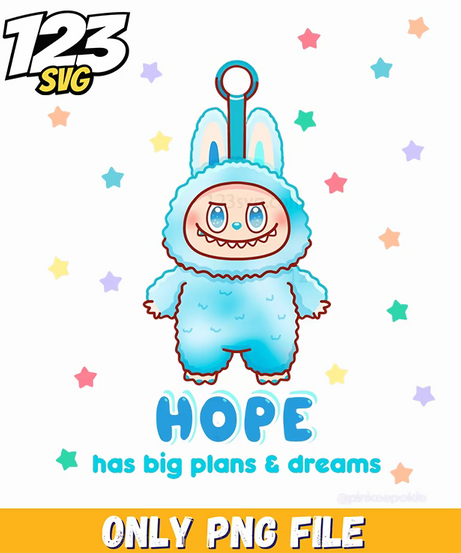 hope labubu png, labubu png, labubu png free download - 123SVG Store