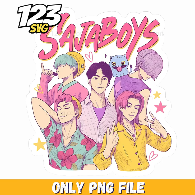 huntrix and saja png, huntrix and saja png, huntrix girls png - 123SVG Store