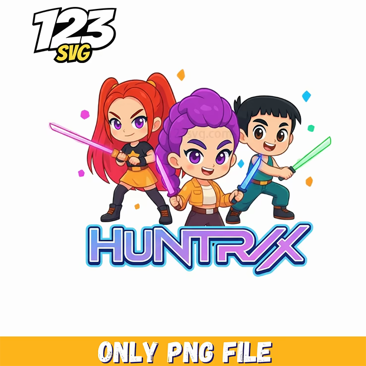 huntrix png, kpop hero png, love fighter aesthetic png - 123SVG Store