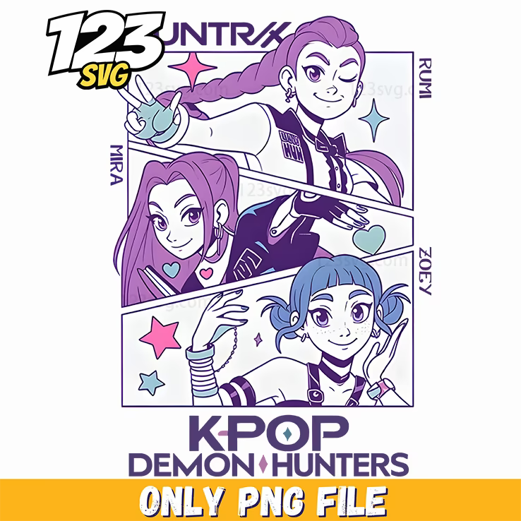 huntrix rumi rameyeon png, huntrix ramyeon png, huntrix png - 123SVG Store