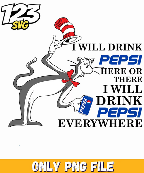 i will drink pepsi everywhere png, kpop demon hunters png, demon hunters png - 123SVG Store