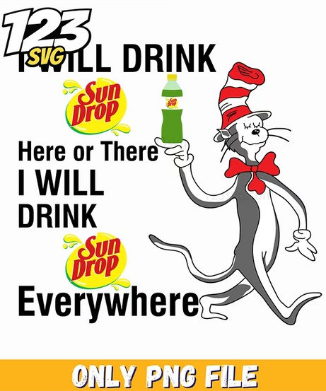 i will drink soda funny dr seuss png, kpop cartoon png, huntrix and saja png - 123SVG Store