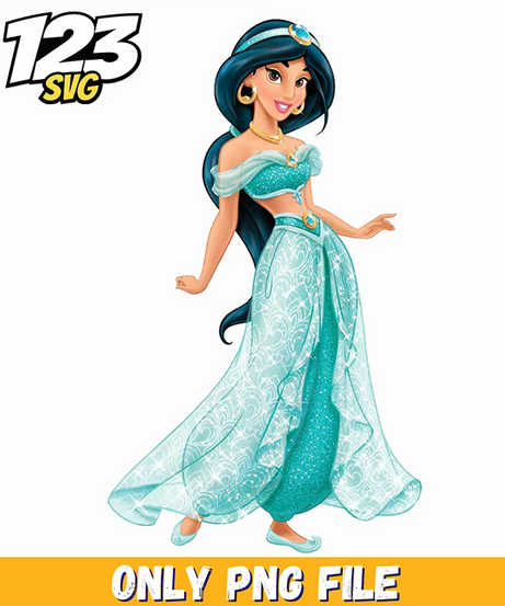 jasmine costume, jasmine green girl costume, jasmine green girl costume ideas - 123SVG Store