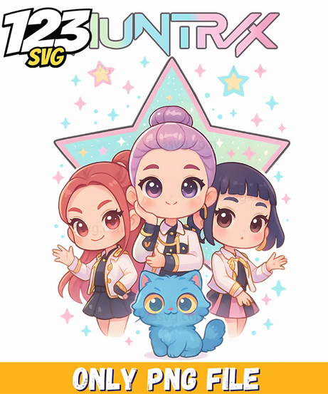 k pop rumi png, kpop demon hunter png, kpop christmas rumi png - 123SVG Store