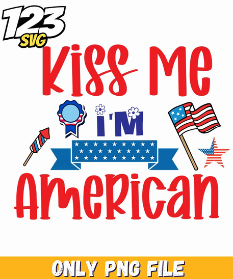 kiss me im american ribbon flags rocket png, american flags png, ribbon flags for sale - 123SVG Store