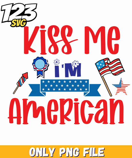 kiss me im american ribbon flags rocket png, american flags png, ribbon flags for sale - 123SVG Store