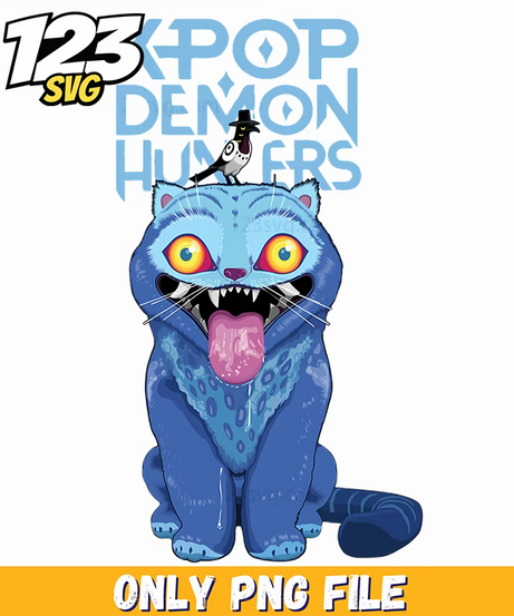 kpop demon hunter tiger png, demon hunter kpop png, demon hunter tiger png - 123SVG Store