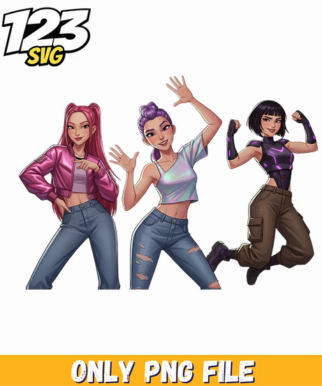 kpop demon hunters baby saja png, kpop demon hunters, kpop demon hunters png - 123SVG Store